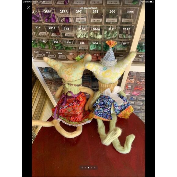 Pair of Sweater Dolls - Picture 2 of 4